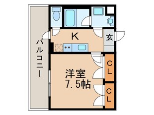 メイプルコート本山の物件間取画像